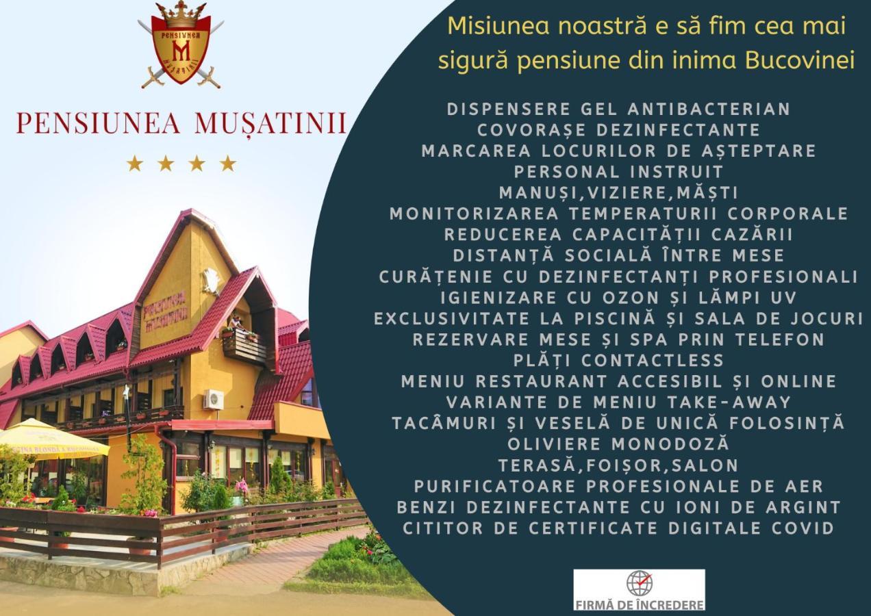 Pensiunea Musatinii Putna  Exteriér fotografie