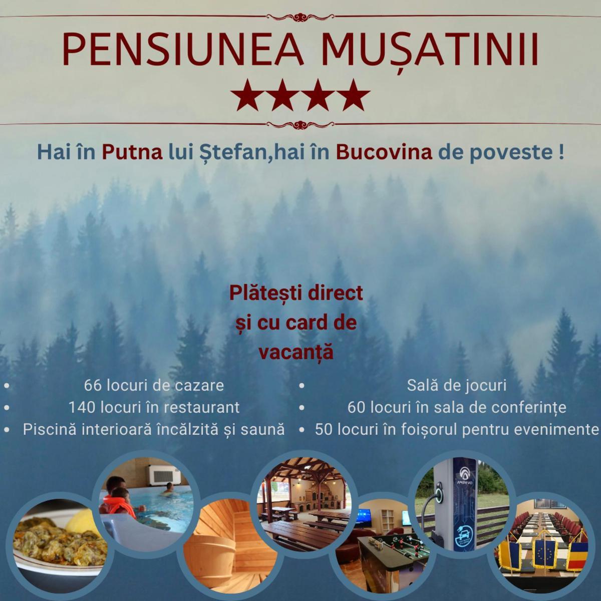Pensiunea Musatinii Putna  Exteriér fotografie
