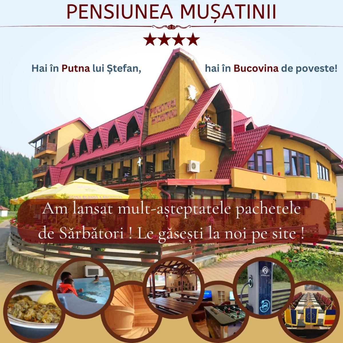 Pensiunea Musatinii Putna  Exteriér fotografie